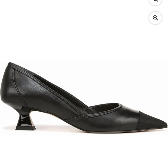 Franco Sarto L-Darcy Black Pointed Toe Heels - Picture 3 of 11